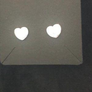 Hypoallergenic stainless steel Heart post earrings Have moved, see below